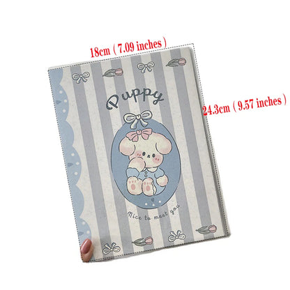 Cute Bear A5 Kpop Photocard Holder Binder Photocards Collect Book Idol Photo Album Card Binder Student School Stationery