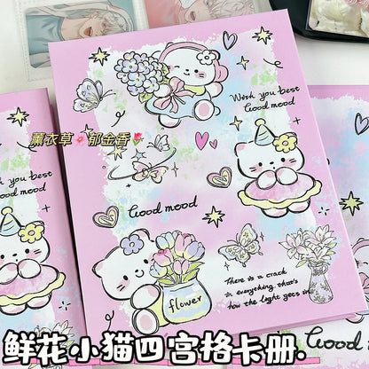 Butterfly A5 Kpop Idol Photo Album Binder Photocard Holder Collect Book Album for Photographs Kawaii School Stationery