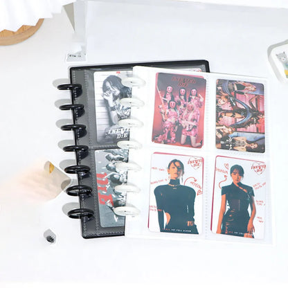 3inch Binder Photocard Holder Kpop Idol Photo Album Candy Color Photocards Collect Book Kawaii Albums for Photographs