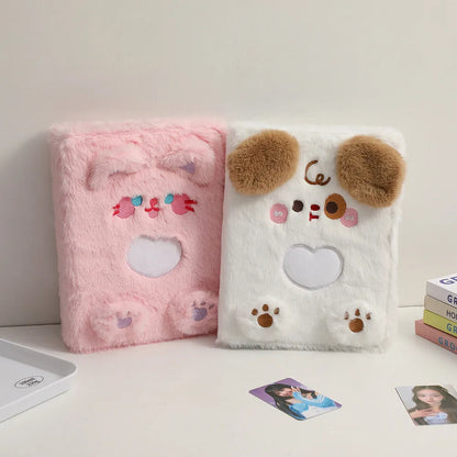 A5 Binder Photocard Holder Kpop Idol Plush Photo Album Photocards Collect Book Kawaii Student School Notebook Stationery