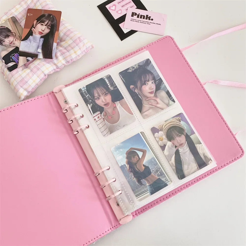 A5 Photocard Holder Binder Kpop Idol Photo Album Photocards Collect Book Album for Photographs 포토카드 바인더 Фотоальбом