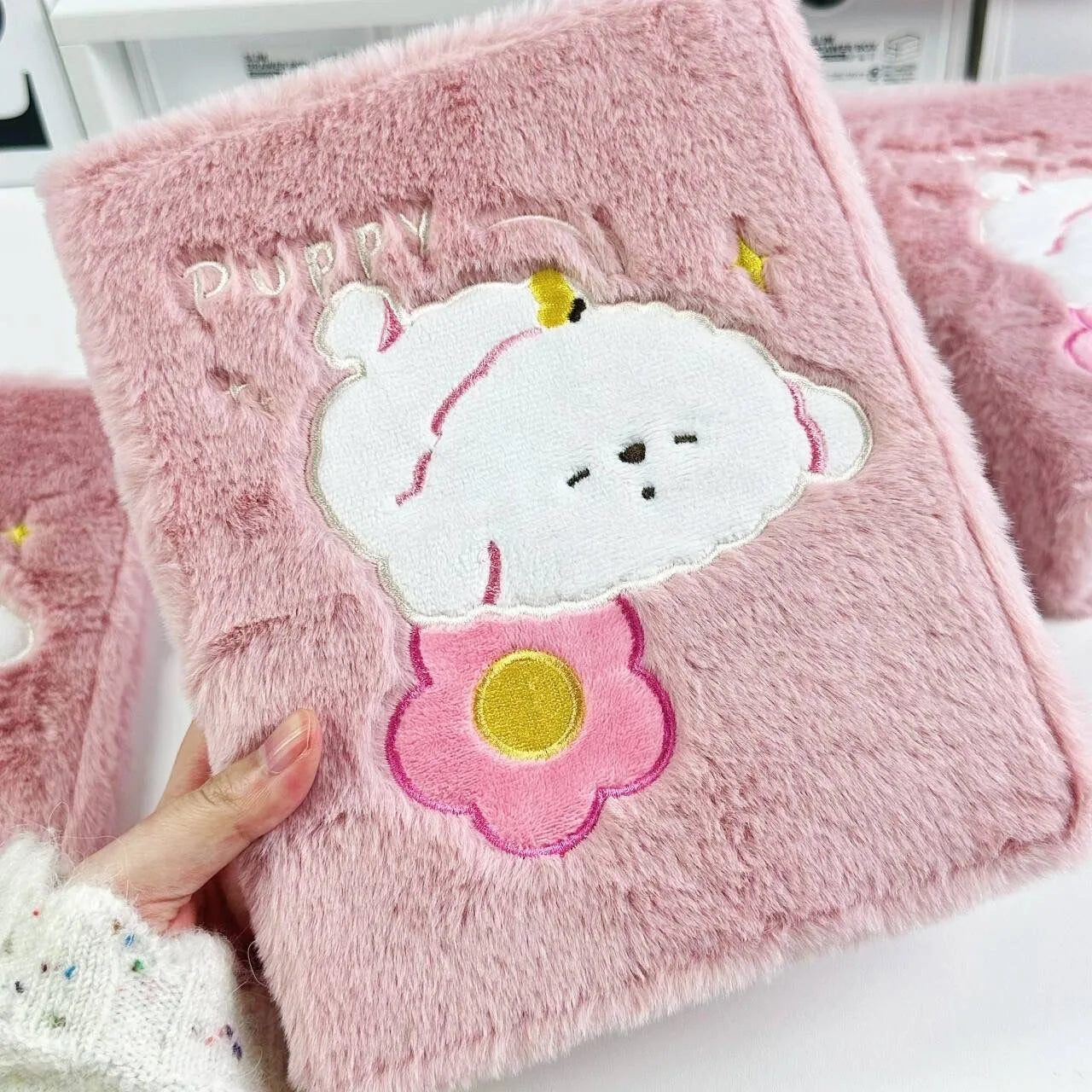 A6 Plush Binder Photocard Holder Kpop Idol Photo Album Photocards Collect Book Student Stationery Album Para Fotografias