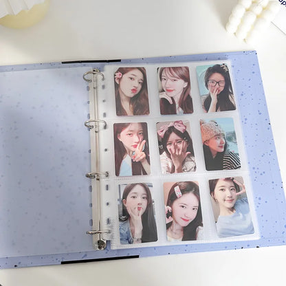 A4/A5 Binder Photocard Holder Kpop Idol Photo Album Collect Book Cute Stationery New Arrival Journal Dairy Picture Albums