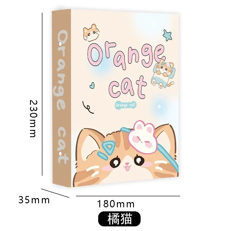 Cute Dog A5 Binder Photocard Holder Kpop Idol Photo Album Photocards Collect Book Album for Photographs Kawaii Stationery