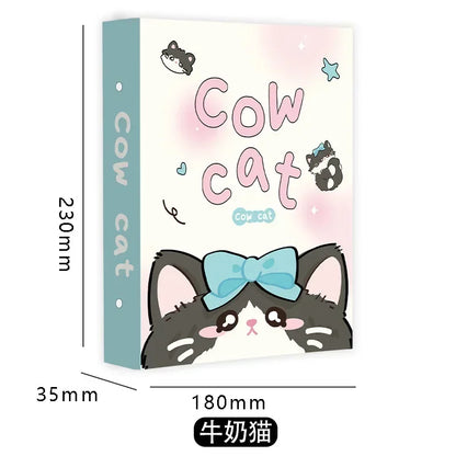 Cute Dog A5 Binder Photocard Holder Kpop Idol Photo Album Photocards Collect Book Album for Photographs Kawaii Stationery